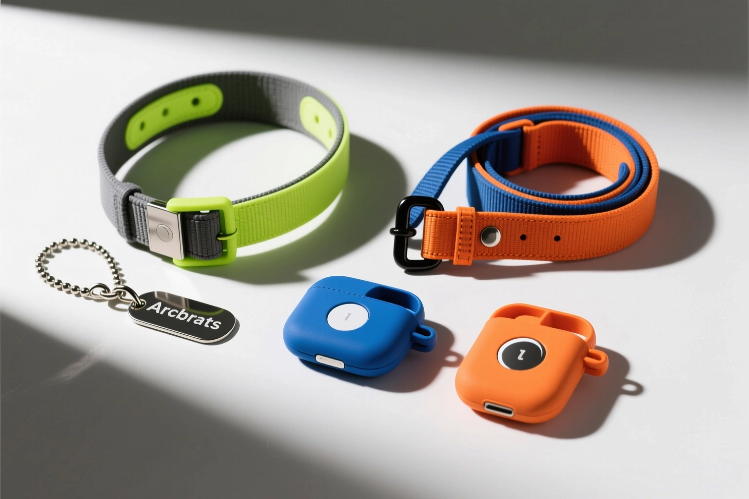 Комплект staya: ошейник, поводок, адресник