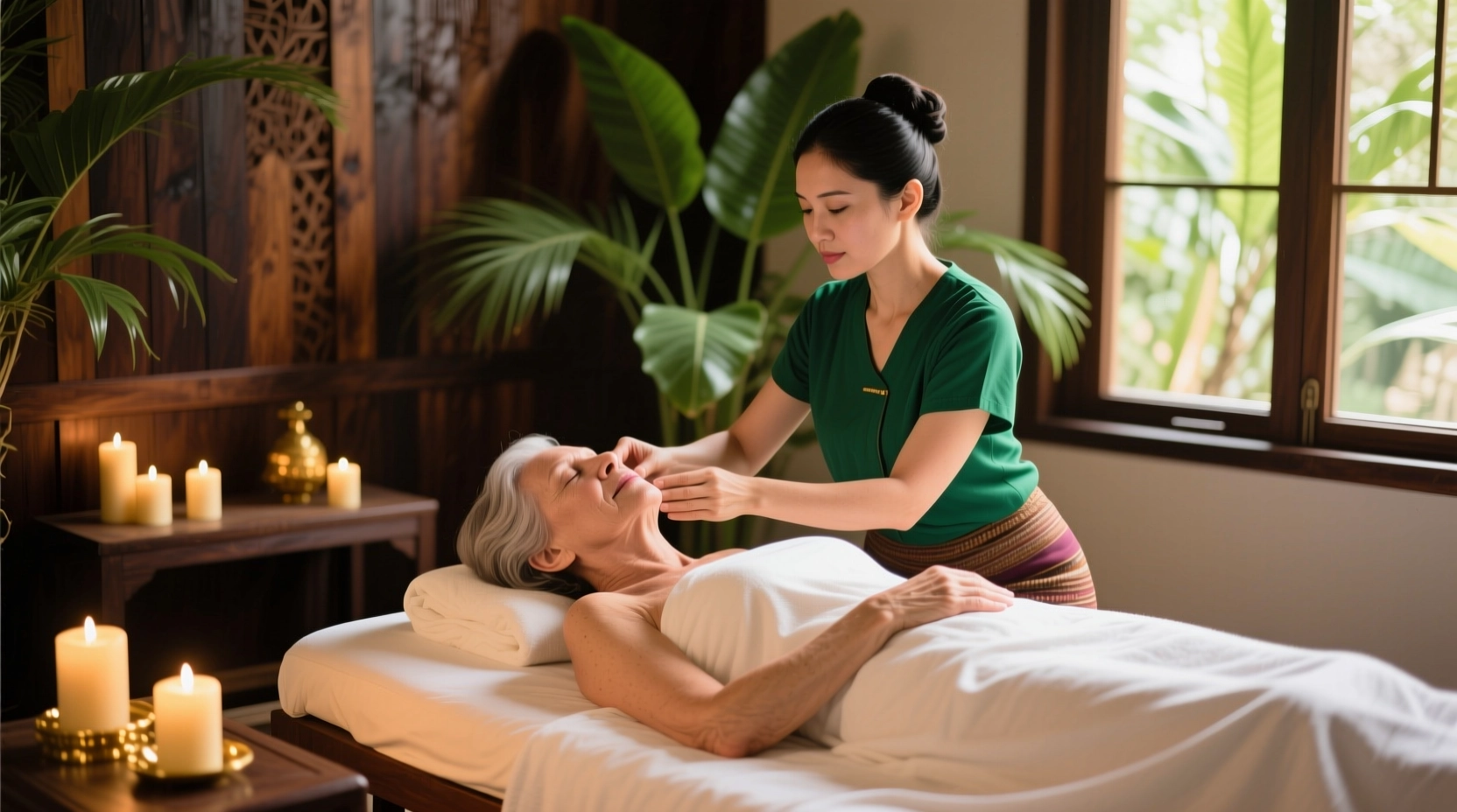 Тайский массаж лица в Chang Thai Spa