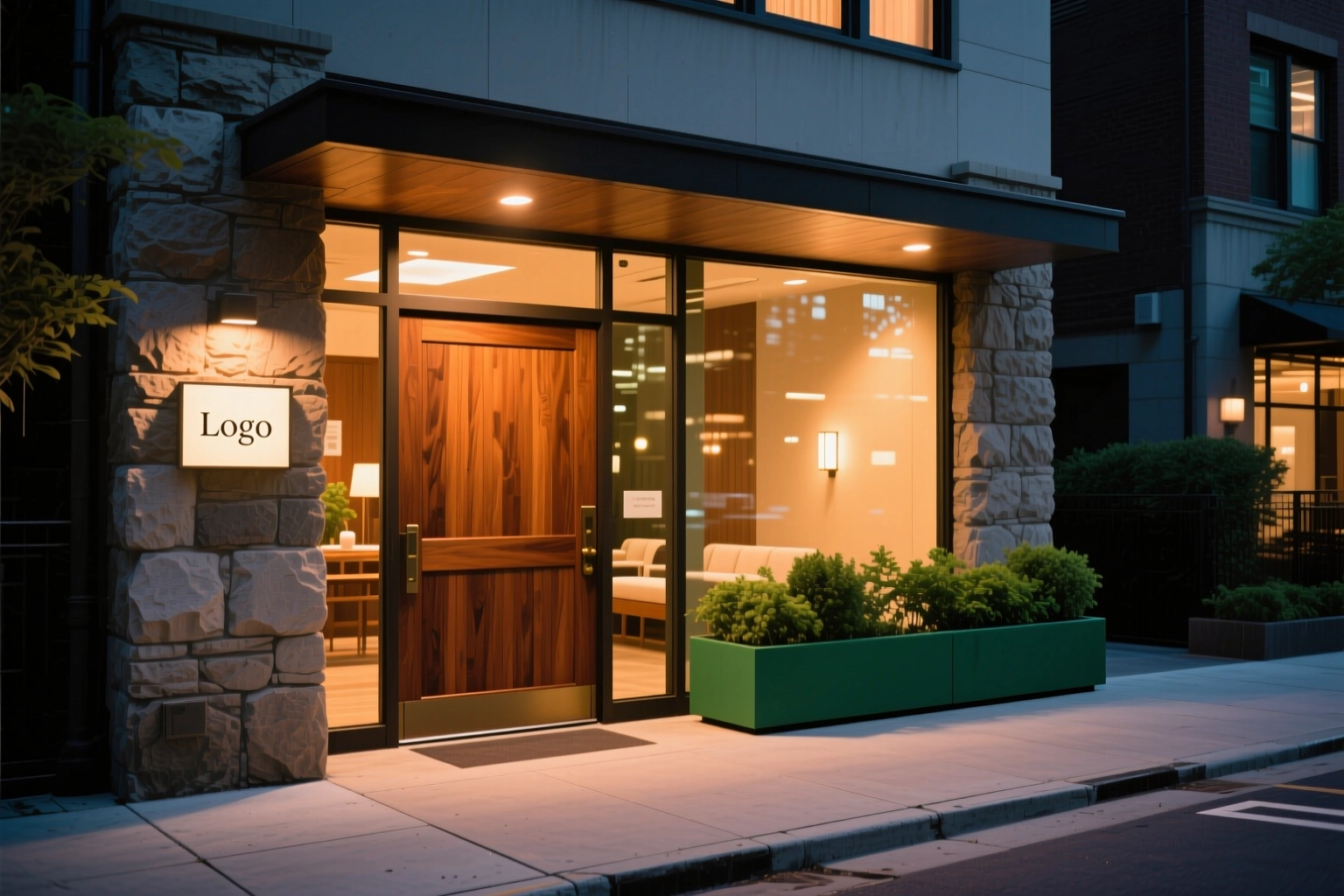 Вход в Chang Thai Spa